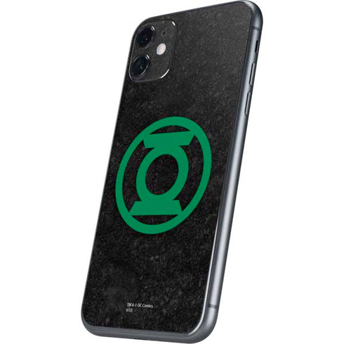 DC Comics Green Lantern Logo Black Background iPhone 11 Skin